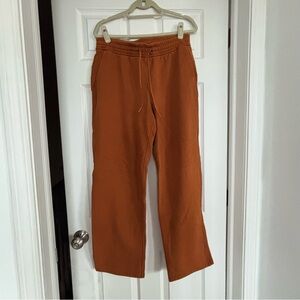 Lululemon Rust Orange Wide-Leg Pants